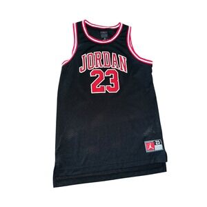 Size Youth Large Jordan Michael Jordan #23 Basketball Jersey Black/Red
